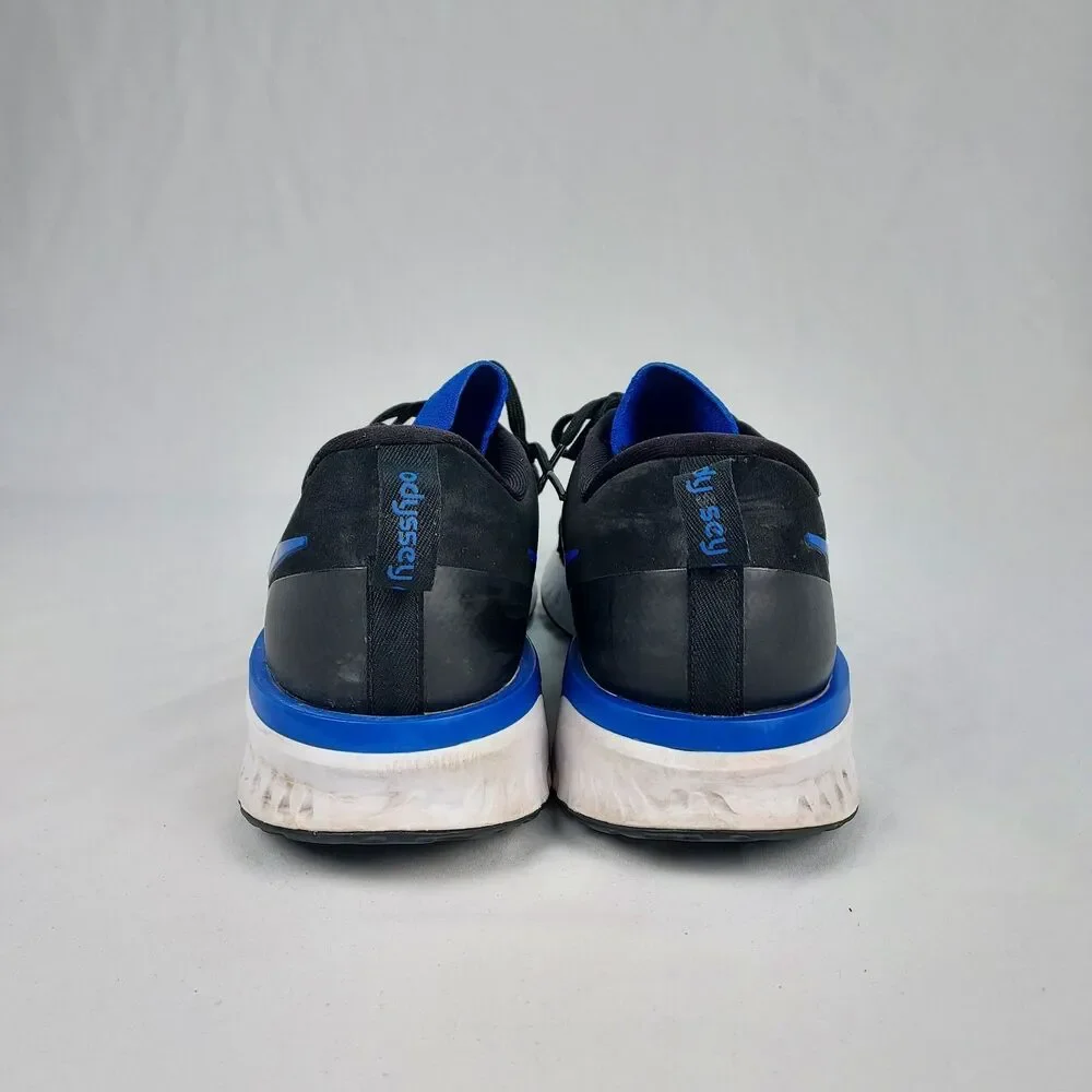 Nike Revolution 5 Mens 13 Running Sneakers Black Blue Lightweight Shoes